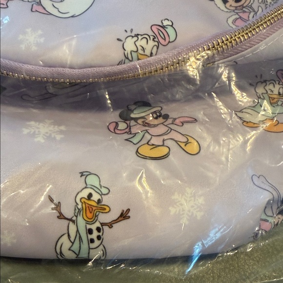 Disney Pastel Purple Crossbody Bag with Characters - Picture 6 of 7
